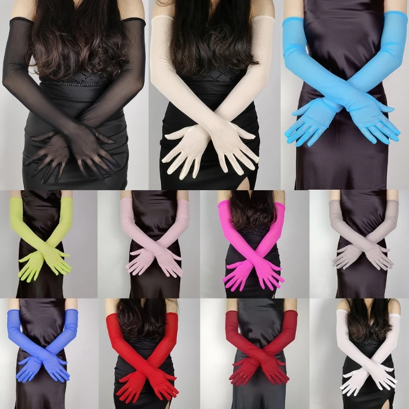 

Wedding Party Gloves Performance Women Lace Gloves Carnival Party Gloves