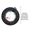 Creative with String Kite Reel 18/20/22/26cm Twisted String Line Winder Fire Wheel Come with Lock Kite Line Winder 6