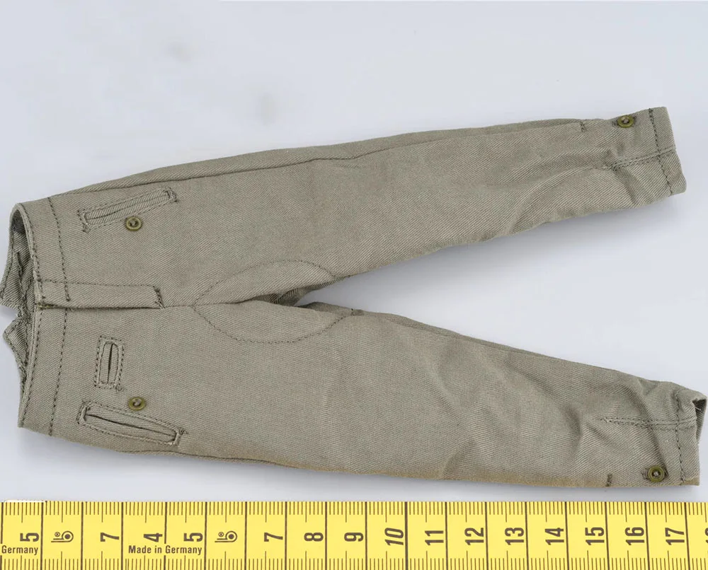 

DID D80166 WWII Series Mini Toys Model Uniform Tops Pant with Medal Waist Belt Accessories Fit 12" Action Figure Collectable 1/6
