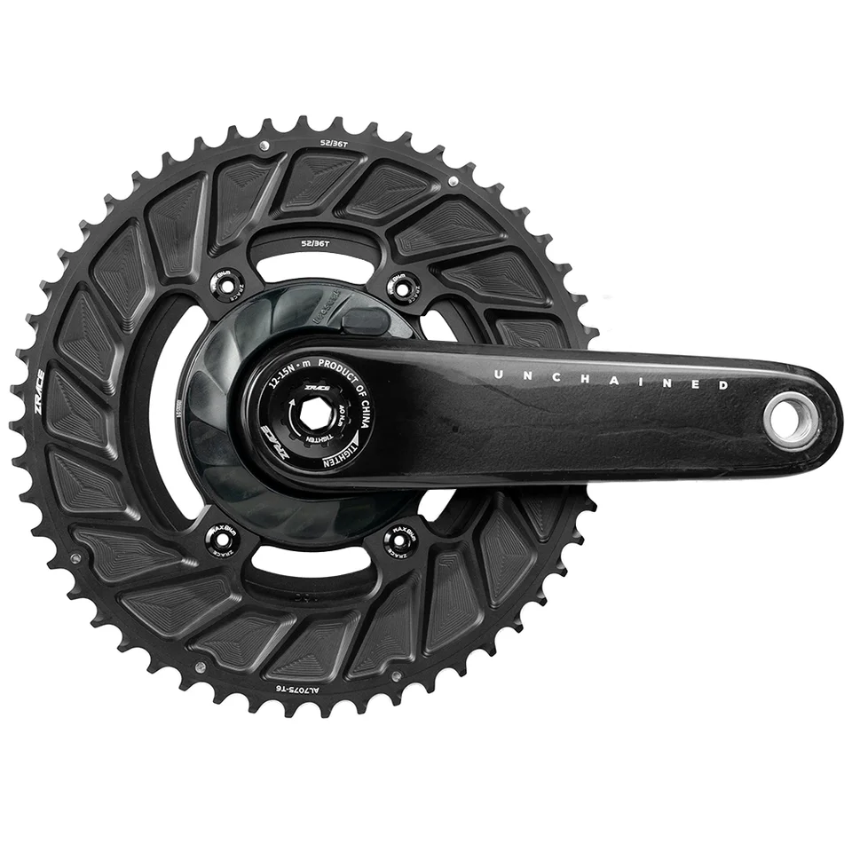 ZRACE UNCHAINED PRO パワーメーター クランクセット、超軽量
