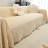 Sofa Blanket Solid Knitted Sofa Throws Furniture Protector Tassels Sofa Slipcover Sofa Chair Cover for Living Room Home Decor 3