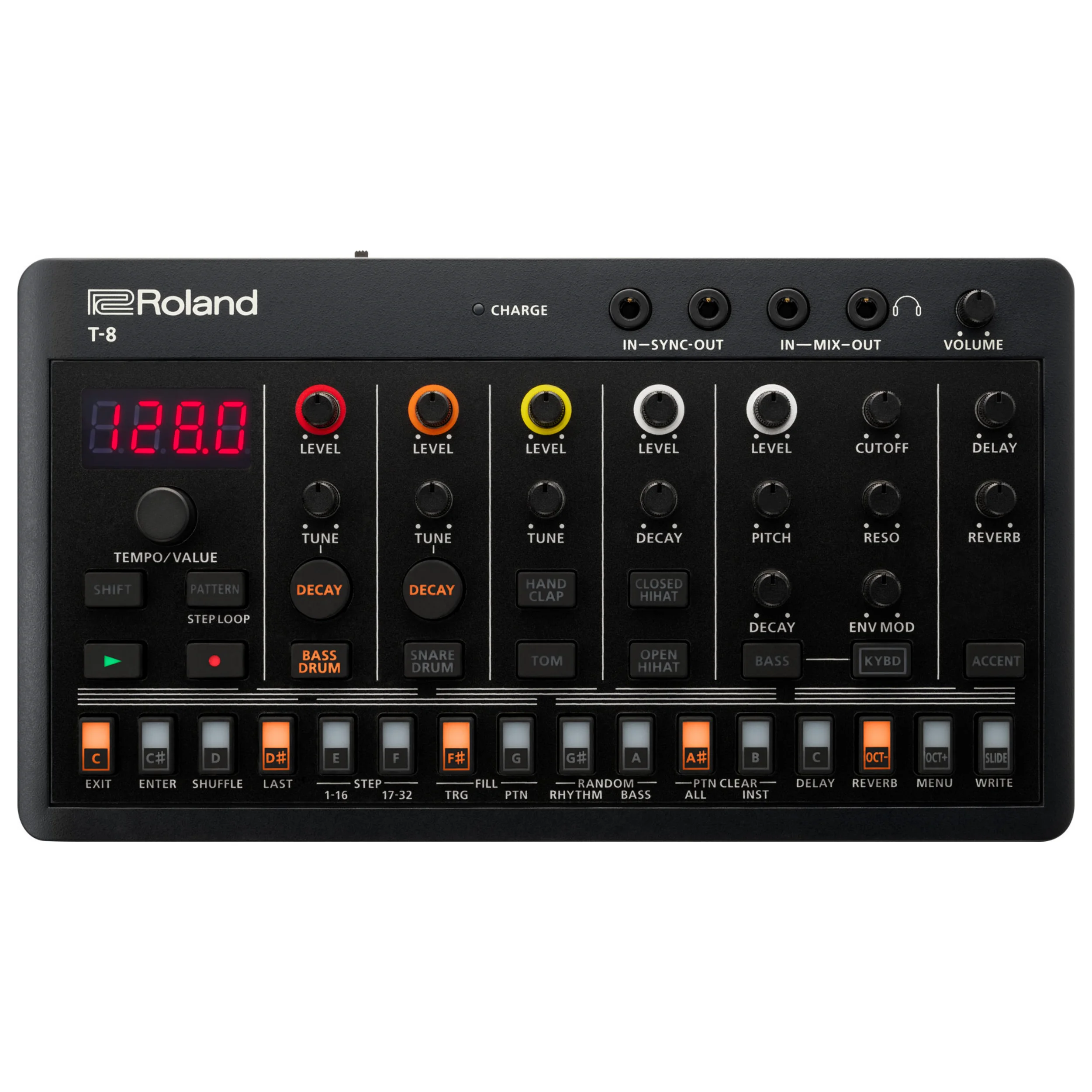 Roland T-8 Beat Machine e J-6 Voice Tweaker: Sintetizador de