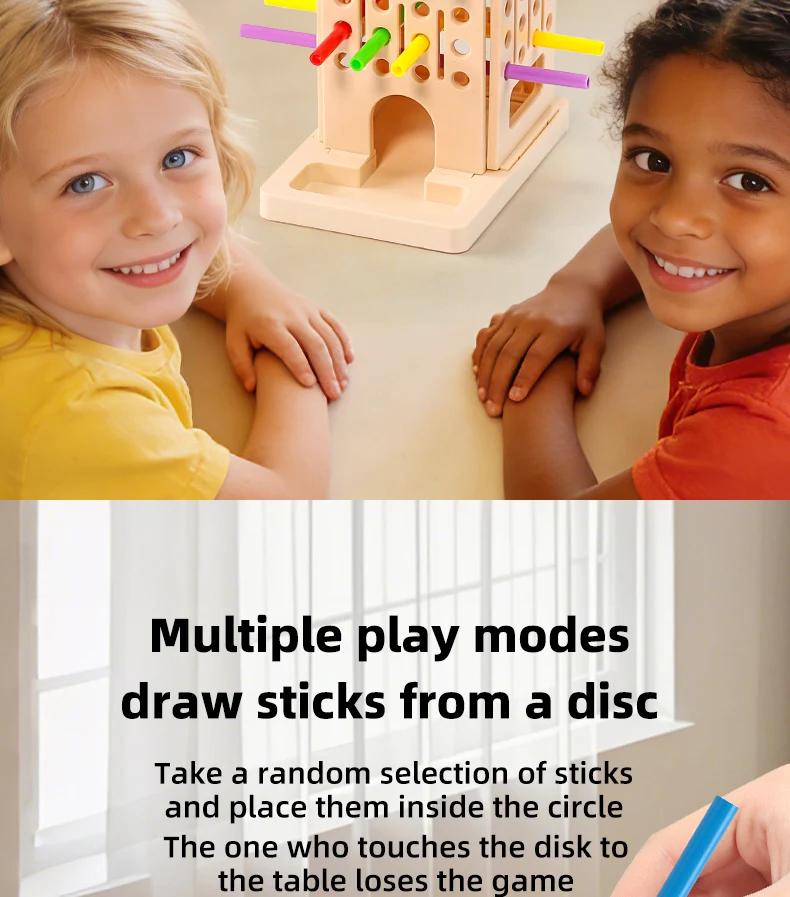 Interaktives Brettspiel für Eltern und Kinder, Spielzeug zur Förderung von Geschicklichkeit und Denkvermögen, Partyspiel_voghion.com