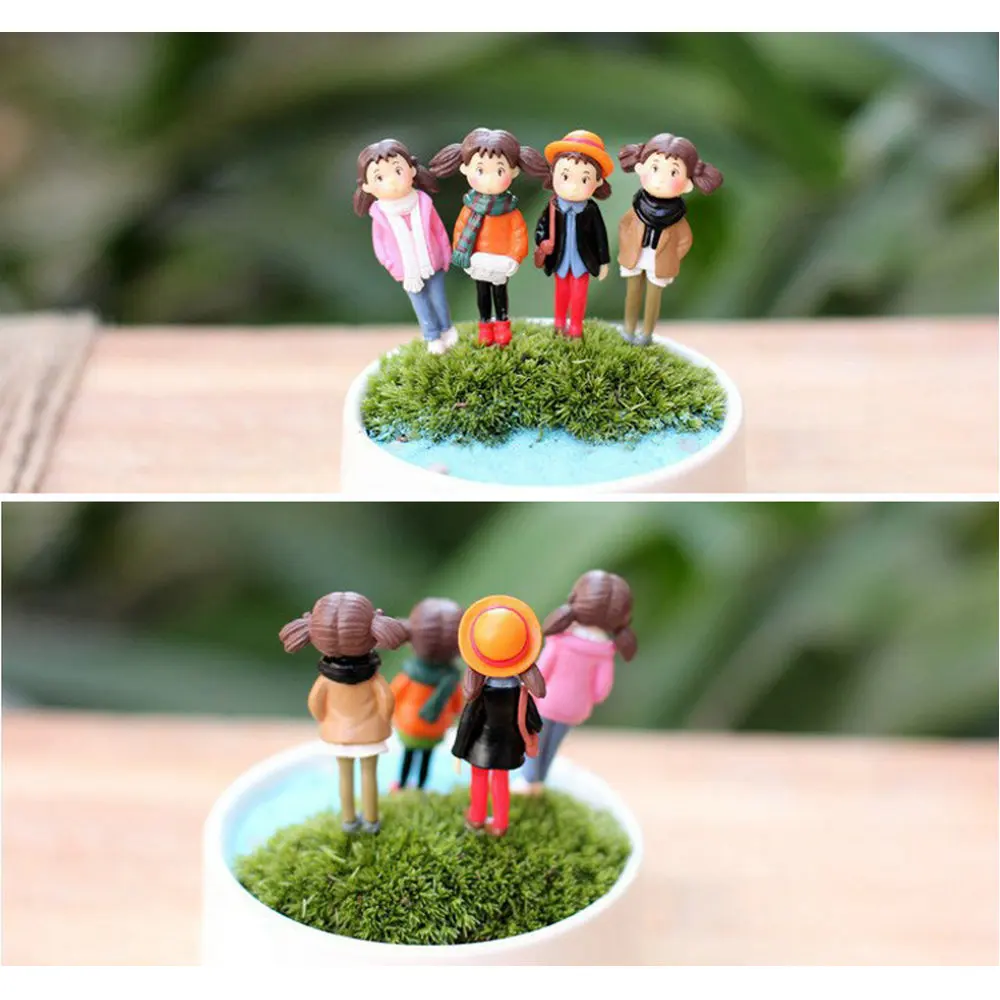Miniatures Anime Girl Terrariums Figurines Action Figures Desktop For Kids Plastic Crafts Supply 1 Pcs anime figure toy,action figure toy,miniature ornament,ornament crafts,miniature figurines