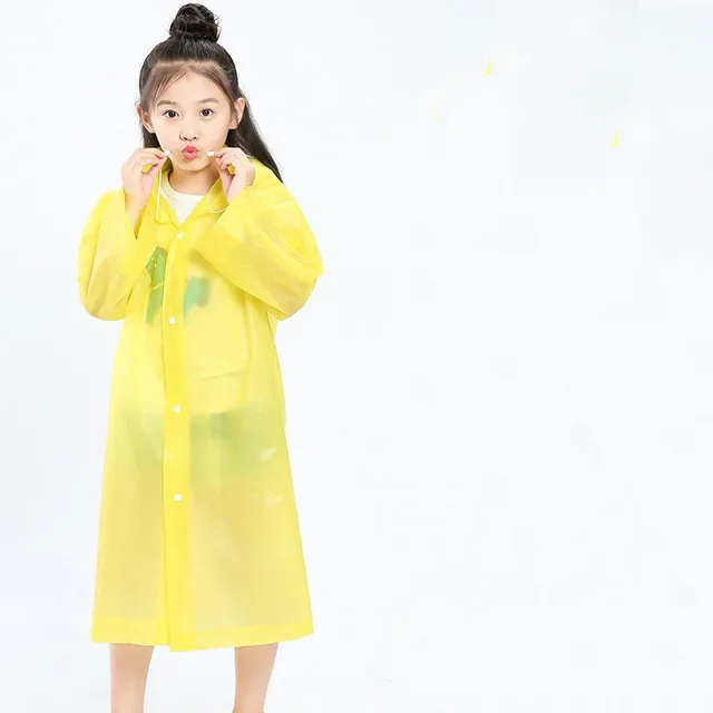 Set 2 Poncho Impermeabili Bambini - EVA, Leggeri, Riutilizzabili, Per Escursionismo, Campeggio, Viaggi - Foto 4