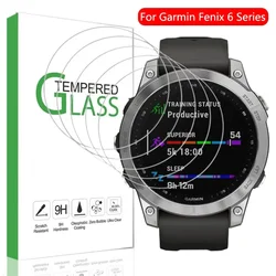 Premium 9H Tempered Glass Screen Protector - Clear HD Full Coverage - 1PCS (For Fenix 6S Pro)
