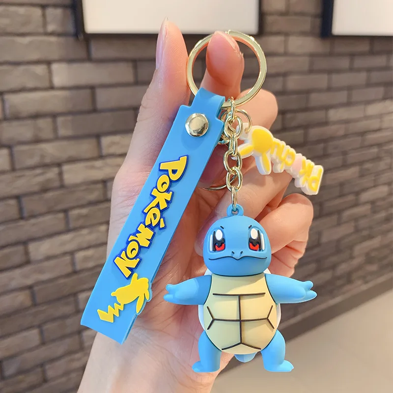 Porte-clés figurine Pokemon, porte-clés Pikachu Raichu, porte-clés SLaura  Psyresines, pendentif sac à dos