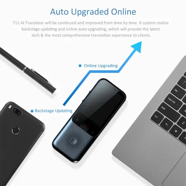 HONGTOP Translation Camera Device T11 Real-Time Smart Voice Photo Translator 1500mA 138 Languages Portable Text Voice Translator 5