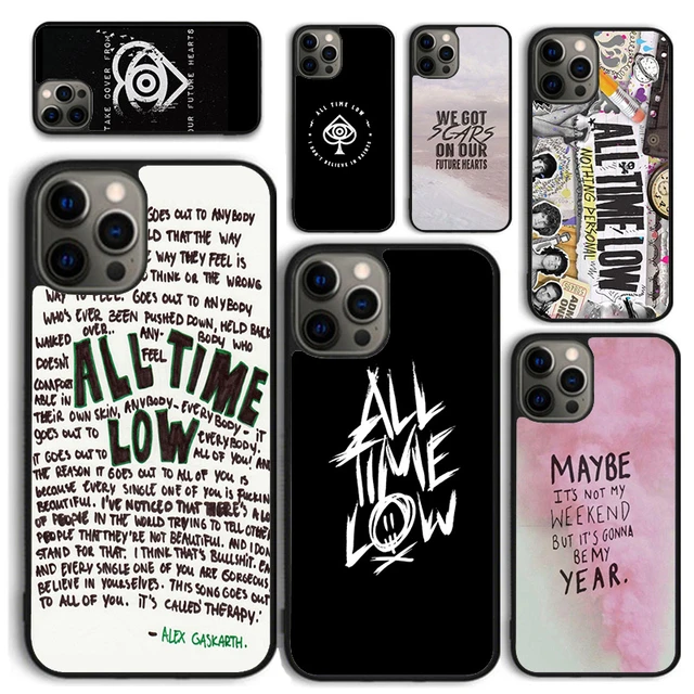 Electrizar A la verdad Invalidez All Time Low Rock Logo Phone Case For Iphone 14 12 13 Mini 5 6s 7 8 Plus X  Xs Xr 11 Pro Max Se 2020 Back Cover Fundas Shell - Mobile Phone Cases &  Covers - AliExpress