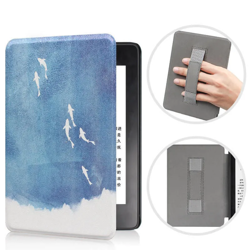 Kindle Paperwhite Case with Screen Protector and Hand Strap - Auto Wake/Sleep Function