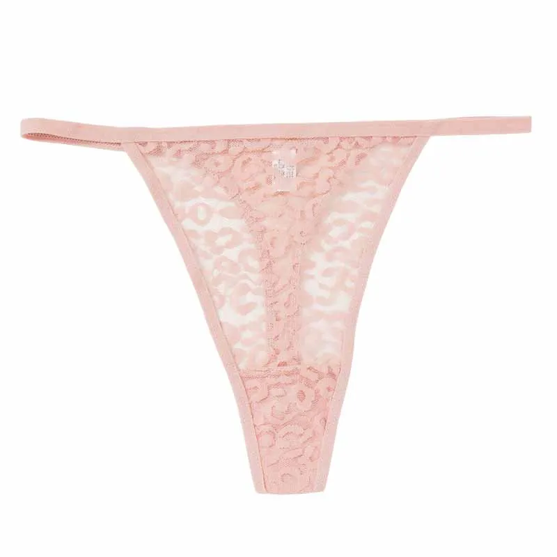 Lace Underwear For Women Low Rise Adjustable Waist Thongs Sexy Perspective G-String Female Breathable Underpants Lingerie