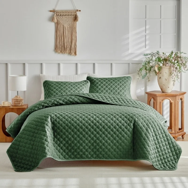 2026 Neues Bettüberwurf-Set: Gesteppte geometrische Polyester-Bettdecke + Kissenbezug, Sommerdecke, Klimadecke, US King, Dropshipping – Detail 19