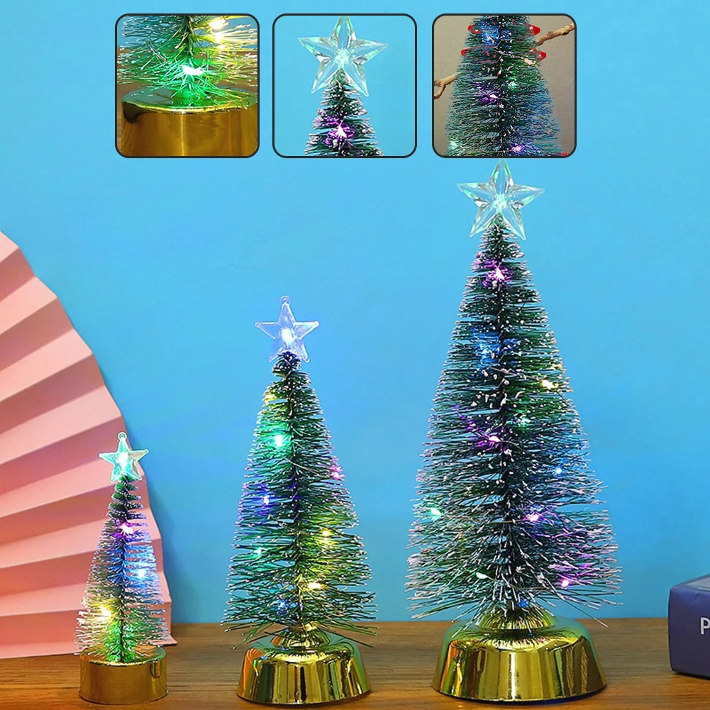 Tanio Ozdoby stołowe choinkowe oświetlenie LED choinka świąteczne