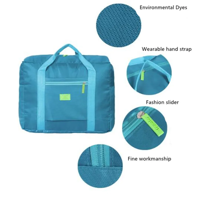 Travel Bags Portable Multi-function Bag Folding Travel Bags Nylon Waterproof Bag Large Capacity Hand Luggage Business Trip Traveling Bags For Travel Bags Leisure Bag