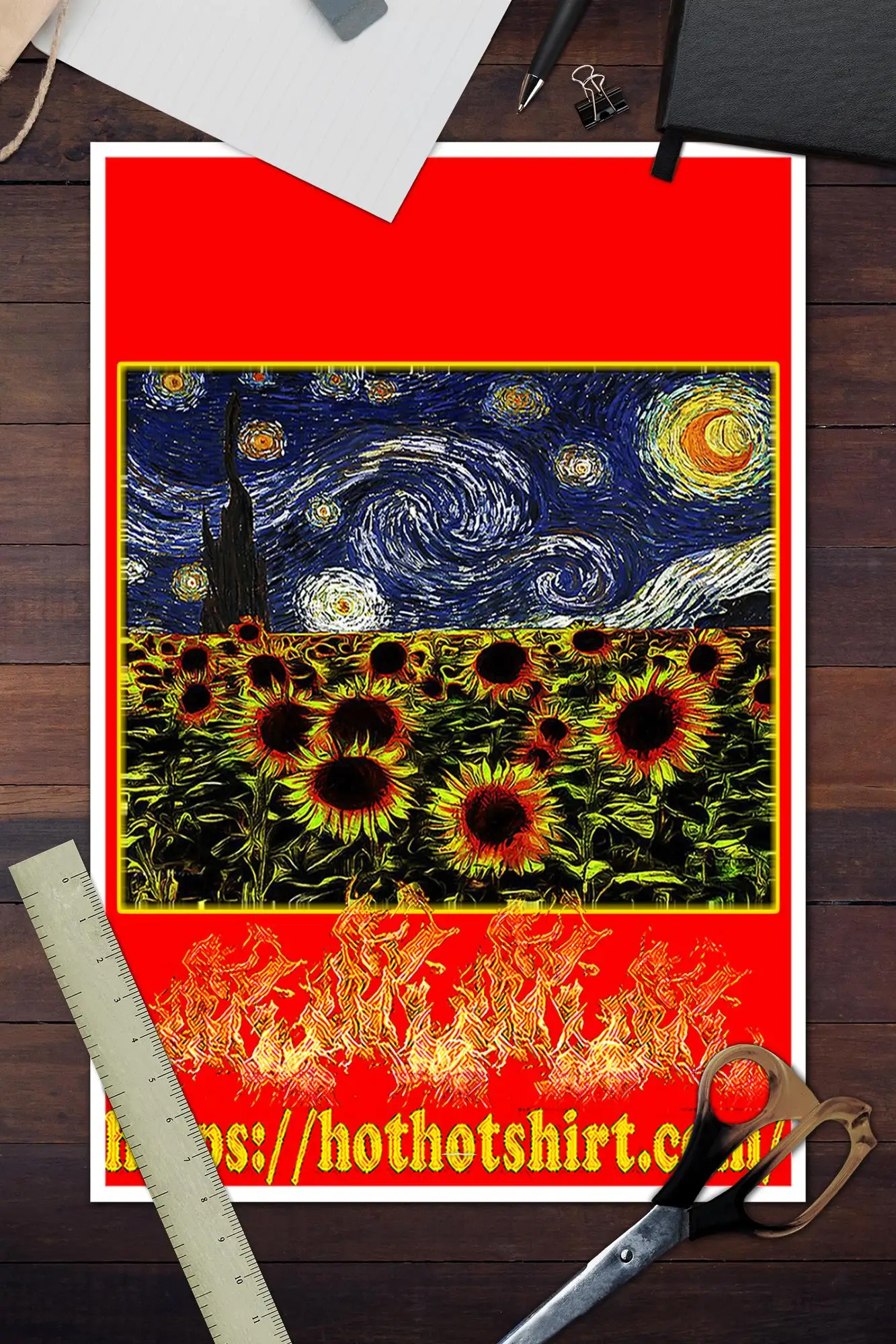van gogh Poster Decorative Painting Canvas Poster Wall Art Living Room Posters Bedroom Painting
