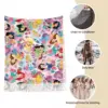 Princess Snow White Ariel Elsa Shawls Wraps for Women Winter Large Soft Scarf Belle Aurora Rapunzel Pashmina Shawl Scarves 3