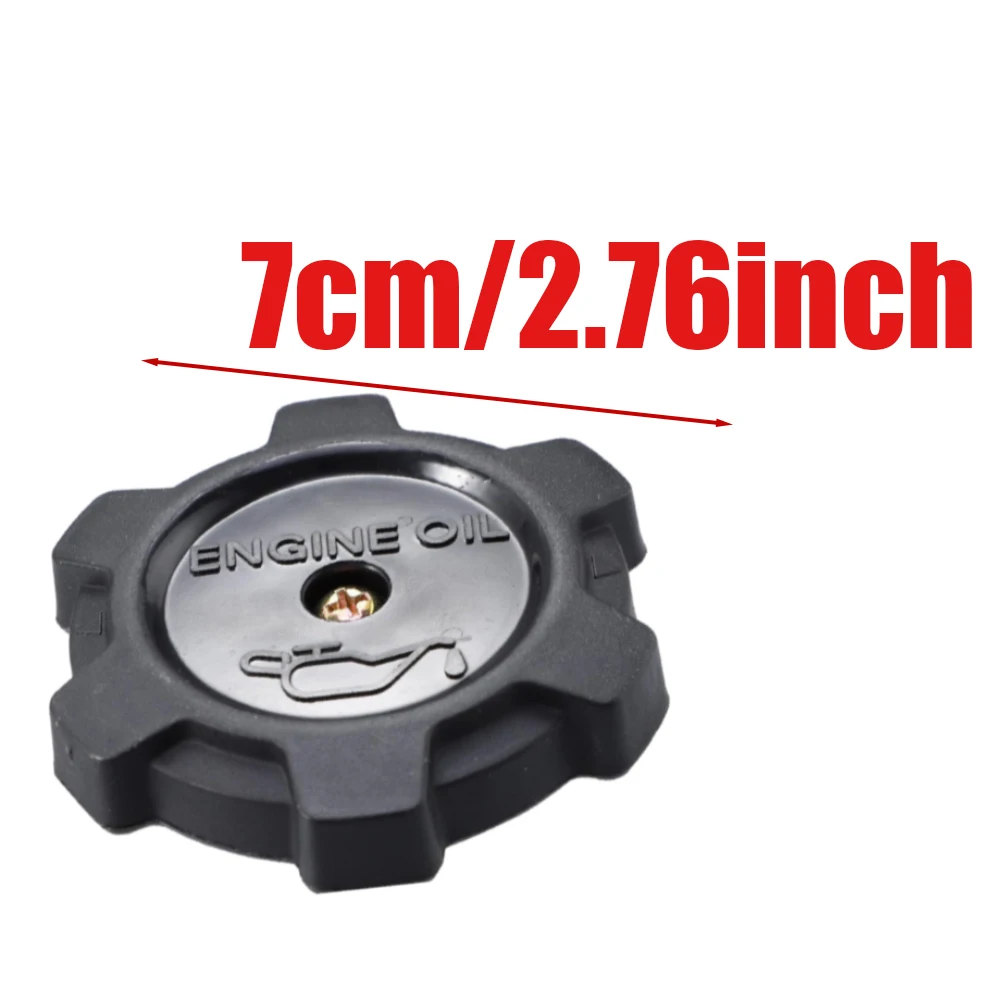 Oil Fuel Cap Engine Oil Filler Tank Cap for Mitsubishi L200 Triton III K64T K74T 4D56 1996-2007 1250A015 MD132260 MN143845 MD008784