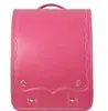Japan elementary school students schoolbag spine protection children's shoulders backpack 3-6 grades girls PU leather School Bag 2