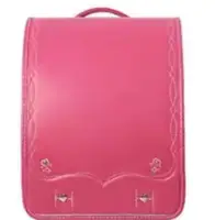 Japan elementary school students schoolbag spine protection children's shoulders backpack 3-6 grades girls PU leather School Bag 2