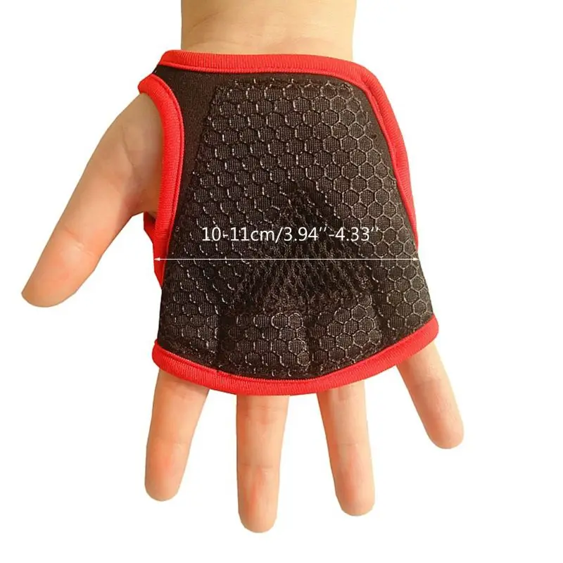 1pair Weightlifting Workout Crossfit Fitness Gloves Weight Training Gloves Grip