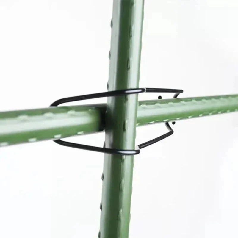 Spring Steel Wire Clamp Connecting Buckles 10PCS Greenhouse Accessories plant ties plastic plant cable ties plant clips plastic plant clips