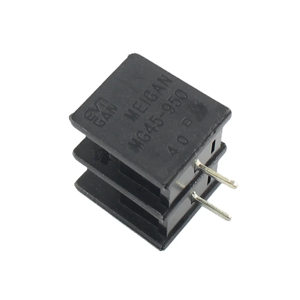 50pcs 9.5mm 10mm Pitch 2P 2 Pin Poles PCS Barrier Terminal Block Cable Connector Black 300V 25A 22-12AWG