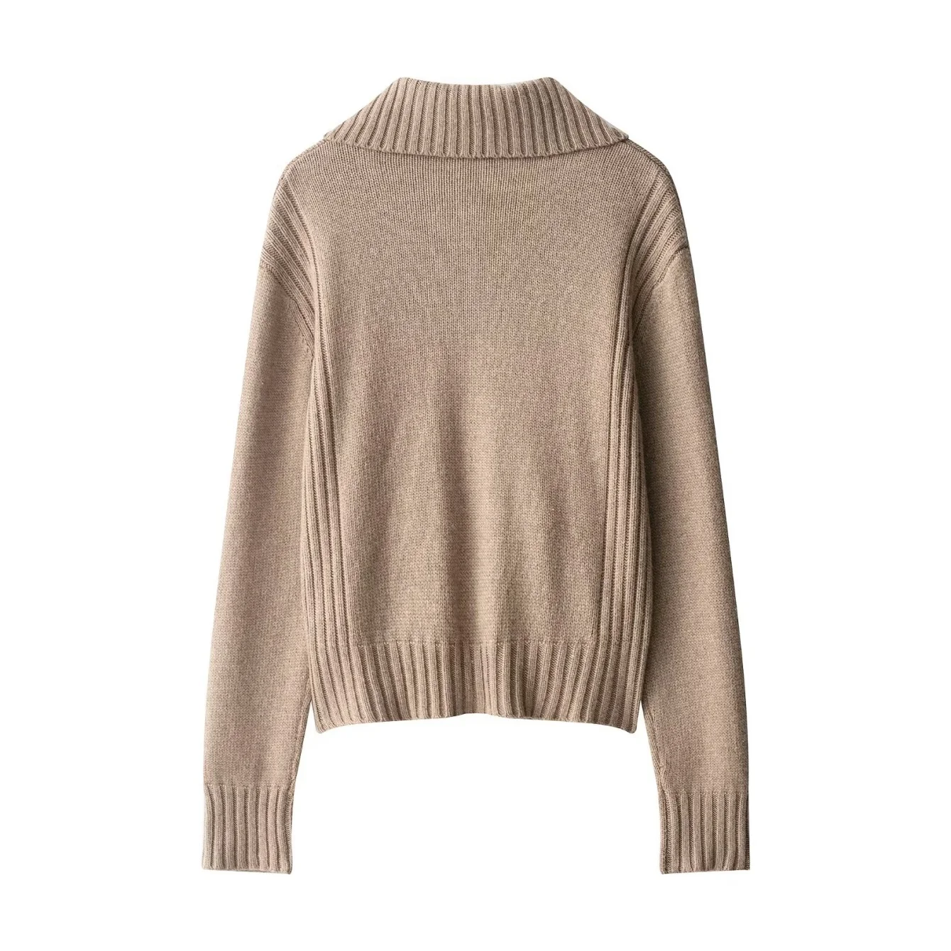 Women's Knitted Cardigan Coat Female Autumn Winter New Long Sleeve Single-Breasted With Pocket Jacket Lady Casual Knitted Outwea