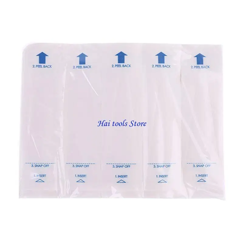 X37E 100Pcs Einweg Digitale Thermometer Sonde Abdeckungen Hülse für Achselhöhle Rektal – Detail 8