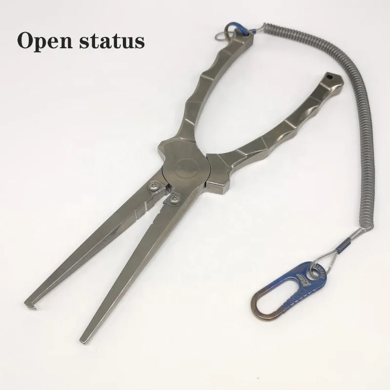 Kingdom Fishing Pliers 85g Split Ring Cutters Fishing Holder Tackle With  Hooks Remover Saltwater Resistant Aluminum Fishing Tool - AliExpress