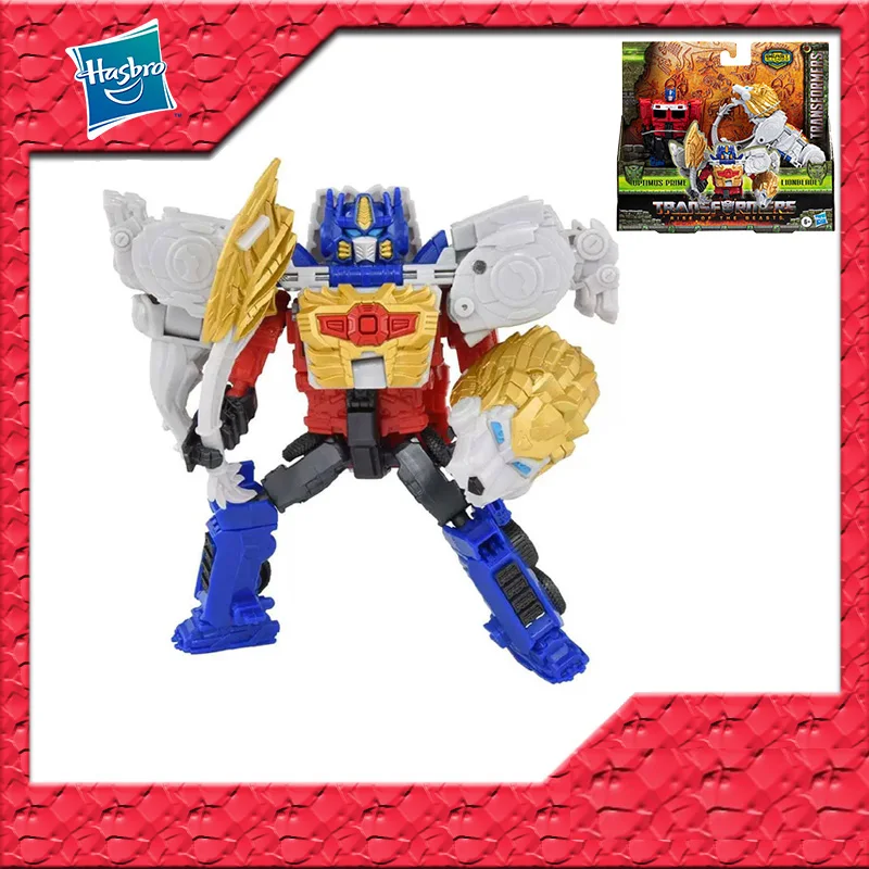 In Magazzino Trasformatori Originali Takara Tomy Optimus Prime Leo Prime Pvc Anime Figure Action Figures Model Toys