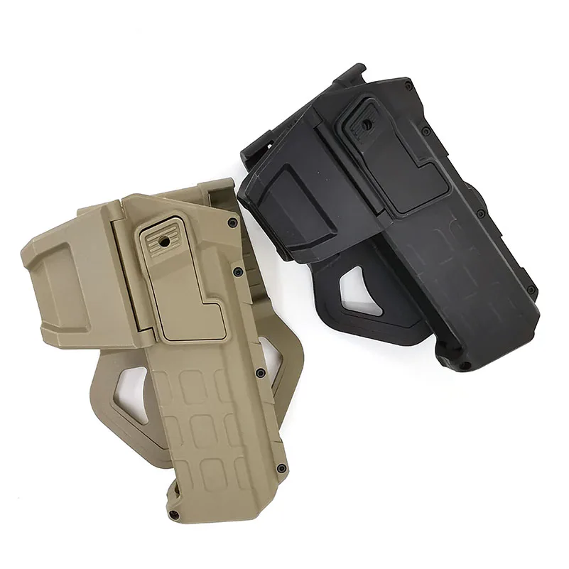 Tactical Vest Right Hand Gun Pistol Molle Holster for 1911 Lights Holster  New