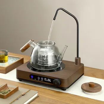 1500W Automatic Water Supply Electric Ceramic Stove Home Kung Fu Tea Stove Pumping Water Induction Cooker Kitchen Appliances 1