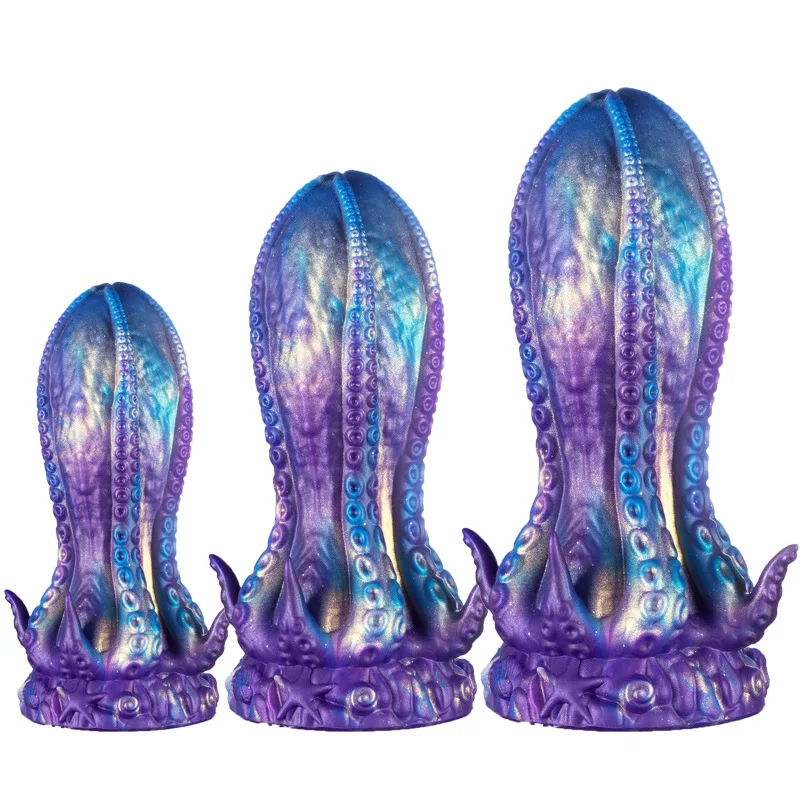 Tappo anale con ventosa a forma di polpo, pene finto, dilatazione anale unisex, autostimolatore SM, accessori sessuali YX_voghion.com