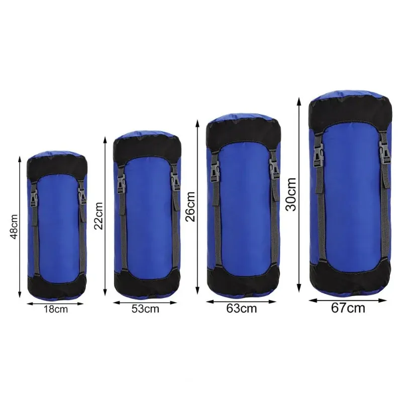 New Universal Camping Stuff Sack Reinforced Sewing Waterproof Sleeping Bag Down Jacket Duvet Stuff Sack More Storage