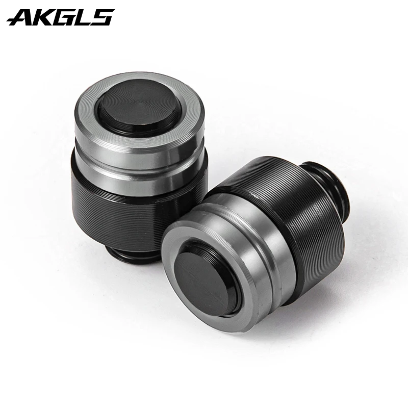 Bouchon à Vis M10*1,25 Pour Trou De Rétroviseur Moto - Compatible 125 à 1290, Aluminium CNC
