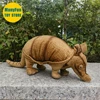 Realistic Armadillo High Fidelity Pangolin Plushie Tatouay Plush Toys Lifelike Animals Simulation Stuffed Doll Kawai Toy Gifts 4
