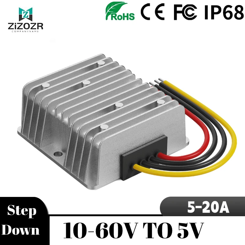 Dc-dc Buck Transformadores Regulador de Tensão Carro Solar de Carregamento Conversor de Energia 24v 36v 48v 5v 5a 8a 10a 12a 15a 20a Step-down