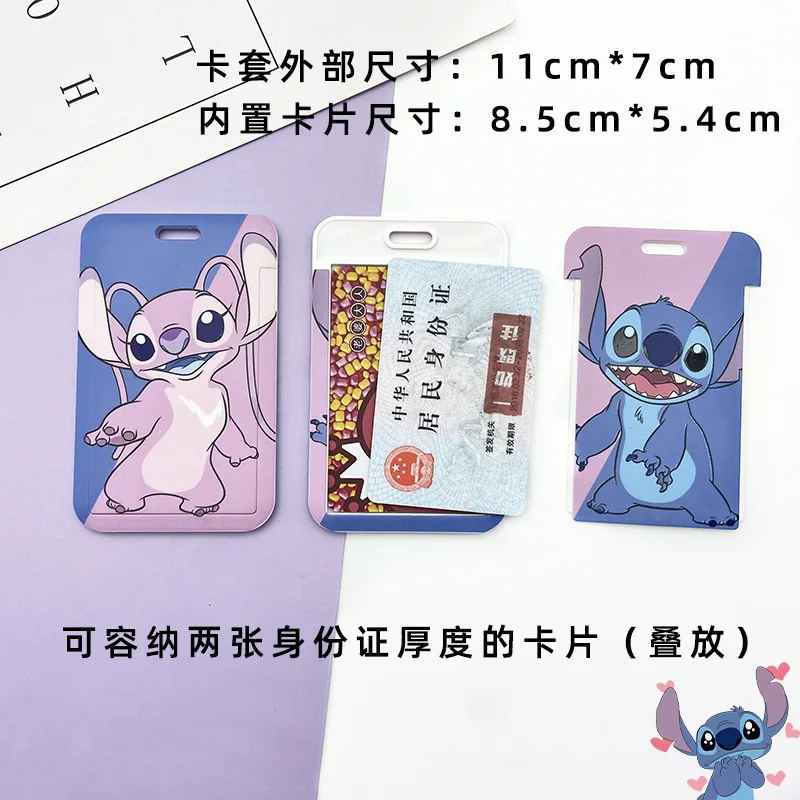 Card Holder Stitch Lanyard 22 Colors Credit Card ID Cover for Student Unisex Bank Bus Business Entrance Badge
