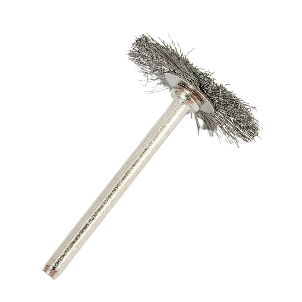 9Pcs/set Steel Wire Brush For Dremel Rotary Tool Paint Rust Removal Polishing Grinding Wheel Metal Polishing Cleaning Brush 4