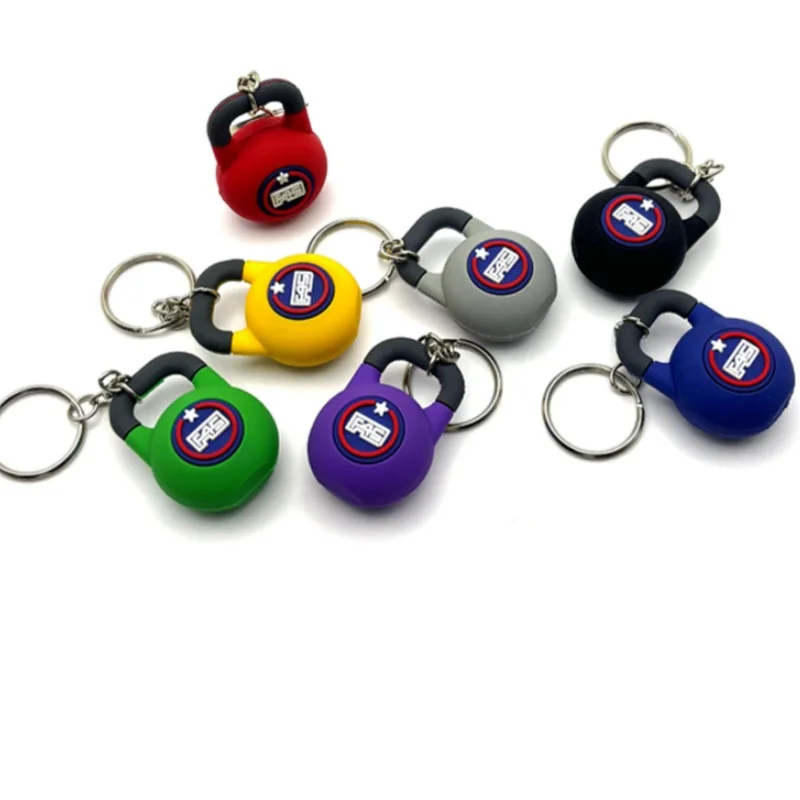 Kettlebell Key chain Fitness Keychain Gym Lover Weightlifting
