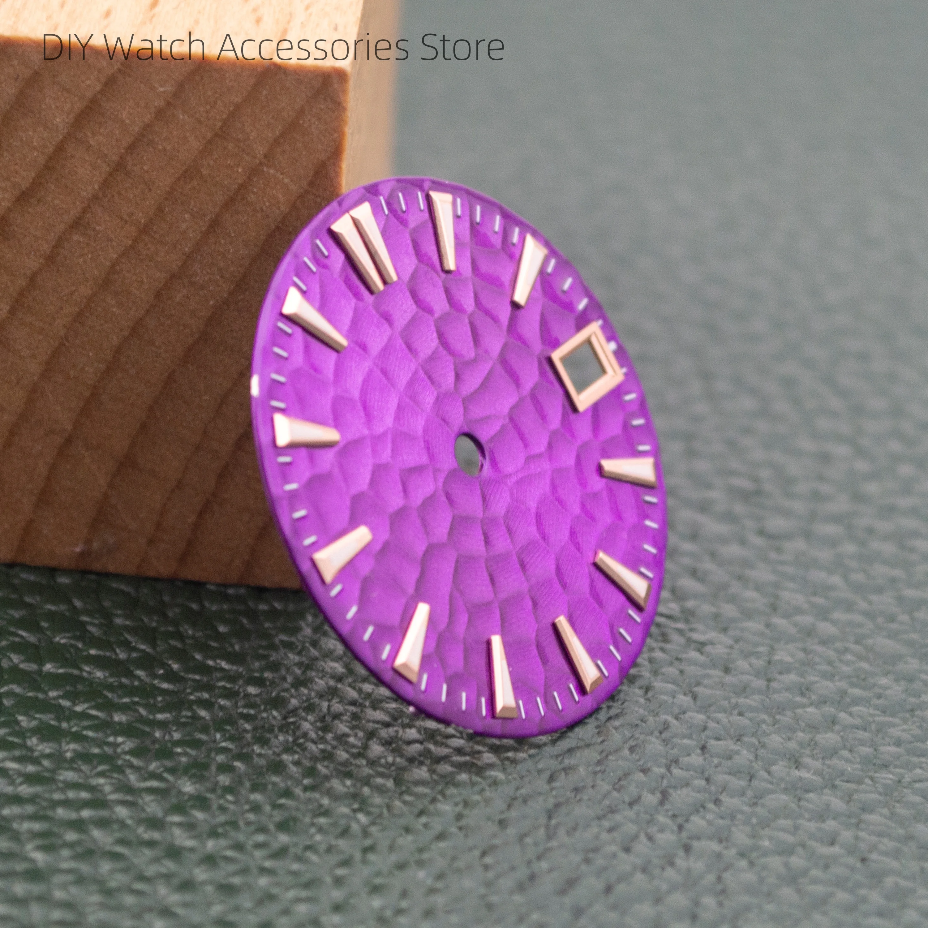 Enhanced Luminous Green Watch Dial, 28.5mm