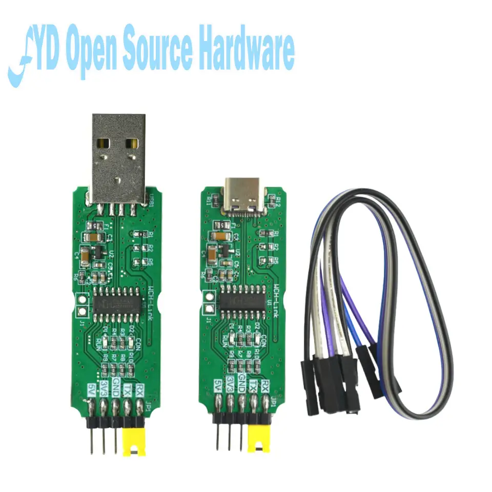 WCH-Link Emulator Alternative To DAPLINK Jlink Debugger Online SWD Mode Programmer Download Tool image 2
