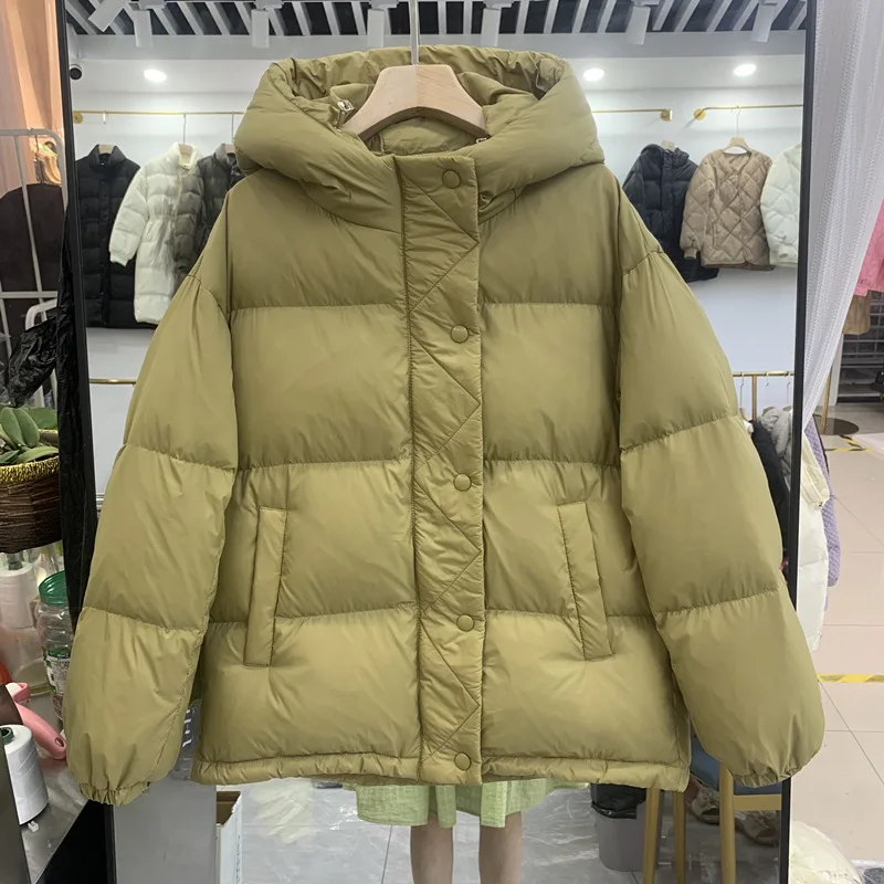 

CVIN 2022 WINTER WOMENS WHITE DUCK DOWN COATS