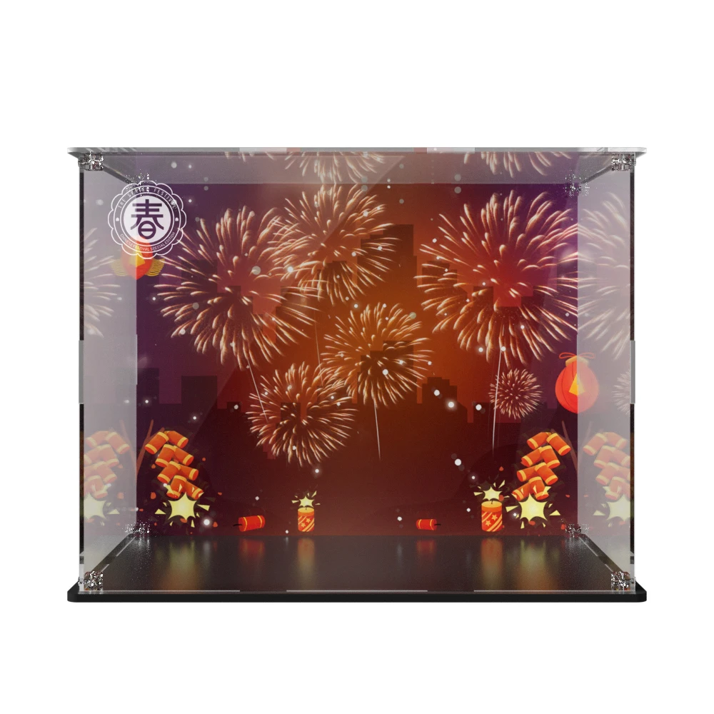Acrylic Display Box for Lego 80113 Family Reunion Celebration Clear Display Case (Toy Bricks Set not Included） 6