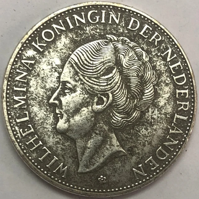 オランダWILHELMINA 1G銀貨10枚