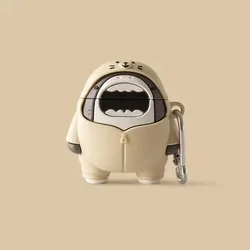 Cute 3D Cartoon Silicone Protective Case for Wireless Earphone Charging Case (24)