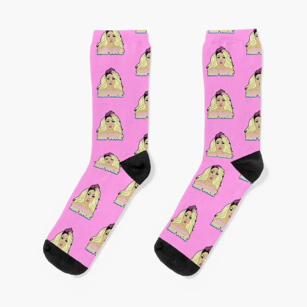 Miss Vanjie, Miss Vanjie, Miss Vaaaaanjiiiiiiieeee Socks Heating sock halloween Crossfit Man Socks Women's