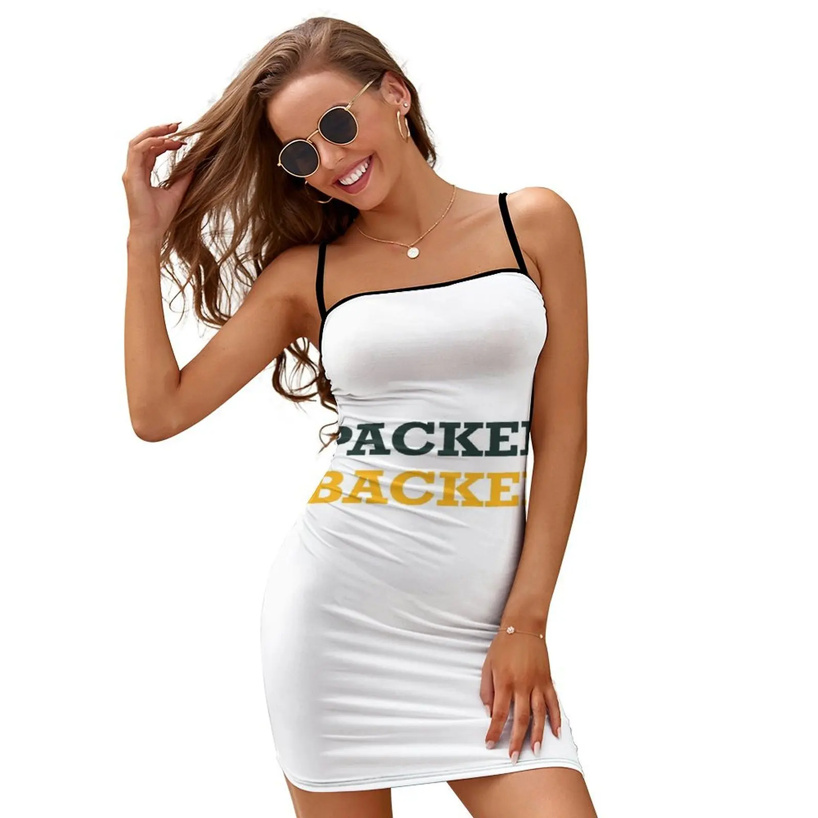 

Packer Backer - Show Your Green Bay Packers Pride Slip Dress evening dress ladies elegant chic wedding evening dresses