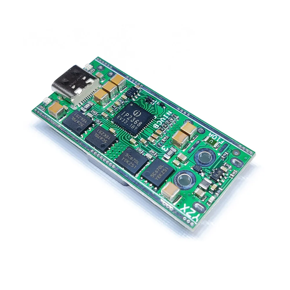 

4S Lithium Battery XT60 To Type-C Charge Board PD3.0 Fast Chargge Module IP2368 100W Bidirectional Buck-Boost Fast Charge Board