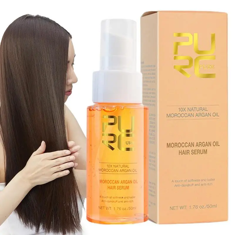 

Morocco Argan Oil Hair Serum Smoothing Soften Repair Frizz Damaged Hair Anti-Dandruff Scalp Natural Anti Frizz Essence Oil